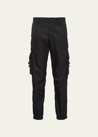 Shop Prada Men's Re-nylon Cargo Pants