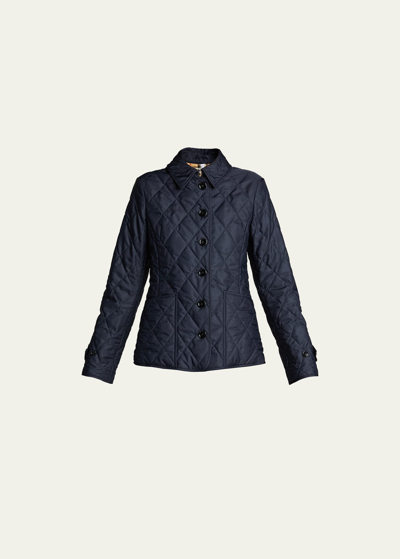 Shop Burberry Diamond Quilted Thermoregulated Jacket