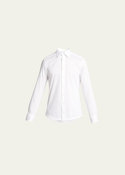 Shop Eton Men's Contemporary Fit Jersey Shirt