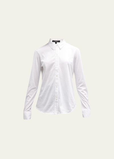 Shop Theory Riduro Organic Cotton Button-up Shirt