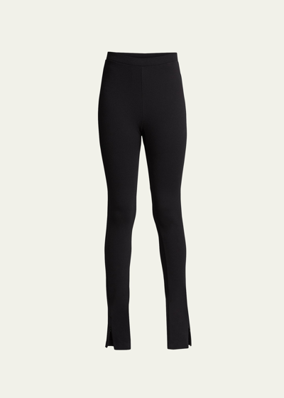 Shop Totême Zip-cuff Viscose Leggings