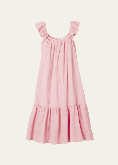 Shop Petite Plume Celeste Sleeveless Gauze Nightgown