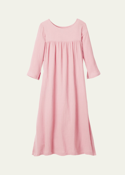 Shop Petite Plume Provence 3/4-sleeve Gauze Nightgown