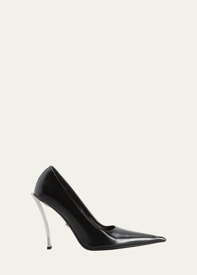 Shop Versace Pinpoint Heels