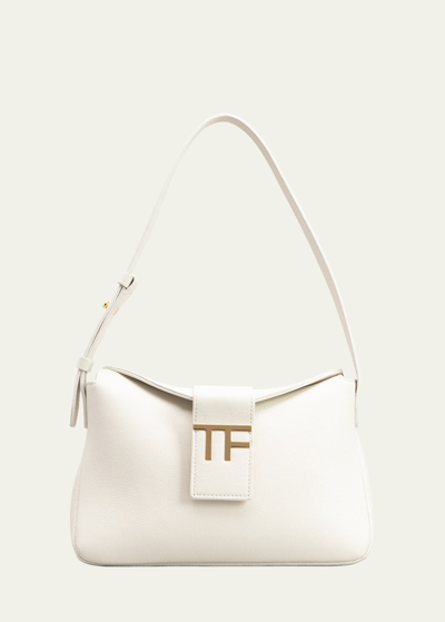 Shop Tom Ford Tf Mini Hobo In Grained Leather