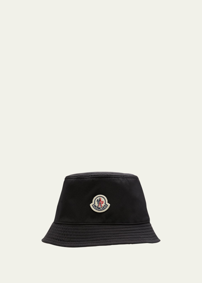 Shop Moncler Logo Detail Bucket Hat