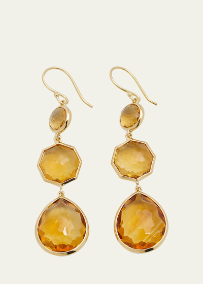 Shop Ippolita Small Crazy 8's Earrings In 18k Gold