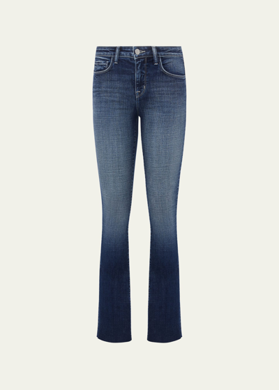 Shop L Agence Ruth High-rise Straight Jeans