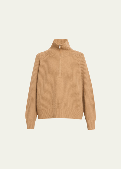 Shop Nili Lotan Garza High-neck Cashmere Sweater