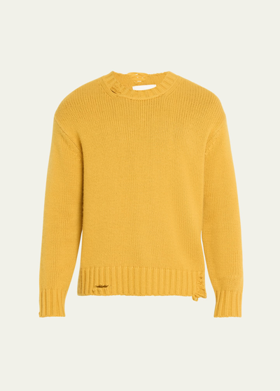 Shop Frame Men's Destroyed Cashmere Sweater