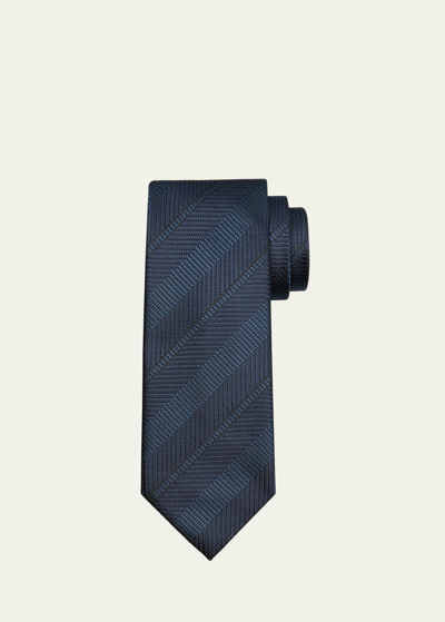 Shop Tom Ford Men's Silk Jacquard Stripe Tie
