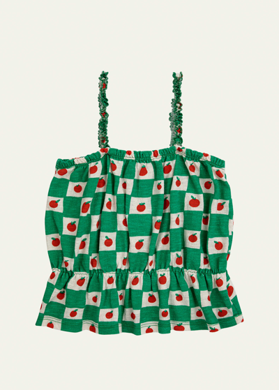 Shop Bobo Choses Girl's Tomato-print Tank Top