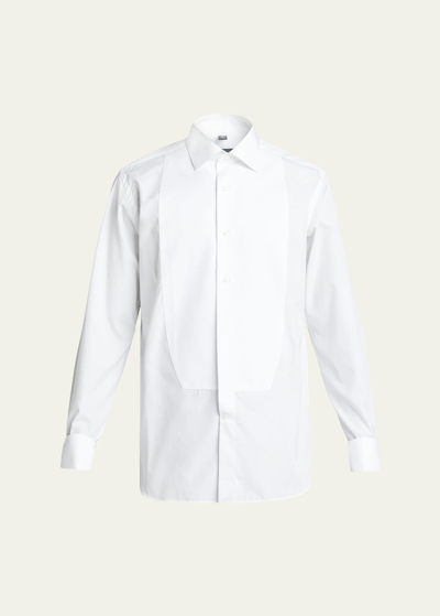 Shop Bergdorf Goodman Men's Pique Bib-front Tuxedo Shirt
