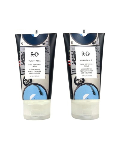 R + Co R+co 5oz 2 Pack Turn Table Curl Defining Cream