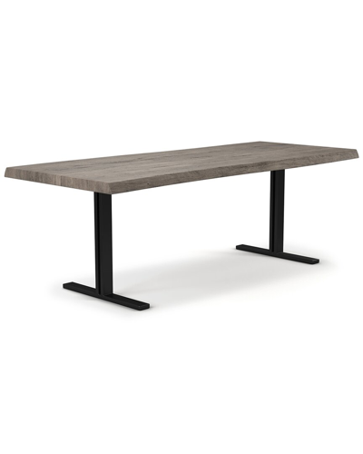 Shop Urbia Brooks 92in T Base Dining Table In Grey