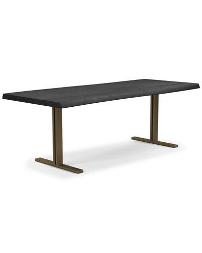 Shop Urbia Brooks 92in T Base Dining Table In Black