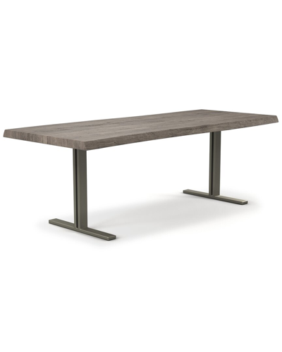 Shop Urbia Brooks 92in T Base Dining Table In Grey