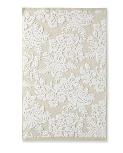 Shop John Robshaw Pasak Hand Towel In Linen/white