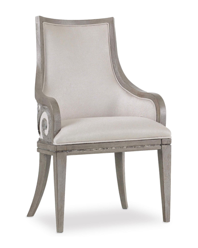 Shop Hooker Furniture Juliet Arm Chair, Set Of 2 In Gray Metallic