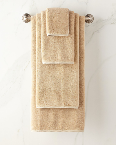 Shop Matouk Marcus Collection Luxury Hand Towel In Linen