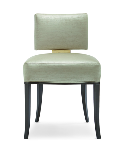 Caracole Reserved Seating Dining Side Chair In Gold