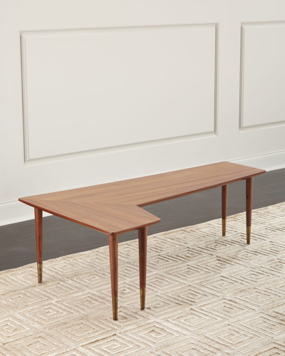 Shop Arteriors Lars Bunching Coffee Table In Brown