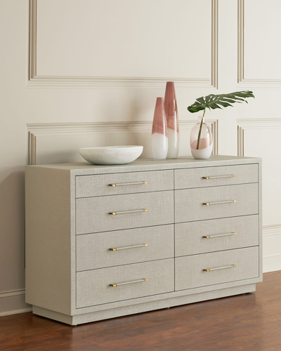 Shop Interlude Home Taylor 8-drawer Dresser In Gray