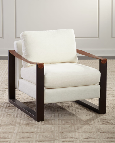 Shop Massoud Whitney Chair In White
