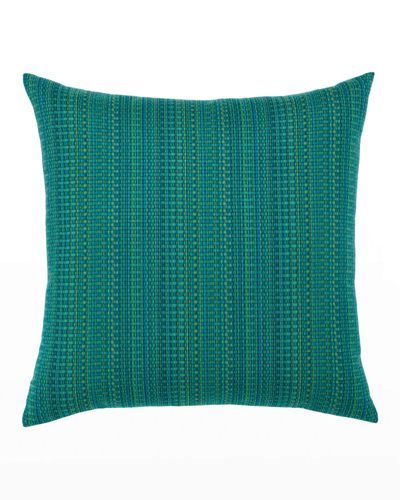 Shop Elaine Smith Eden Texture Sunbrella Pillow, Blue