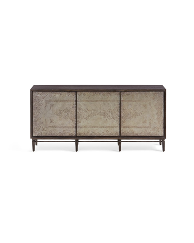 Shop Hooker Furniture Rosella Eglomise Console In Brown/silver