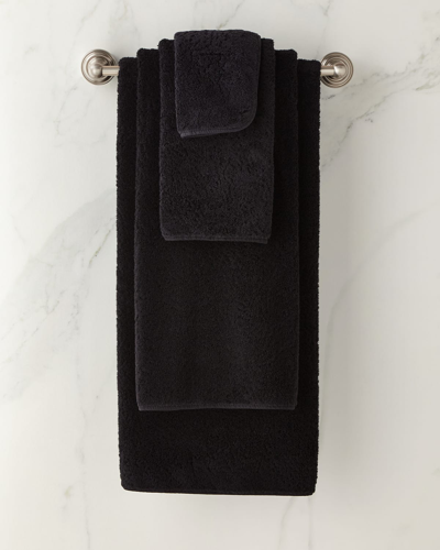 Shop Graccioza Egoist Hand Towel In Black