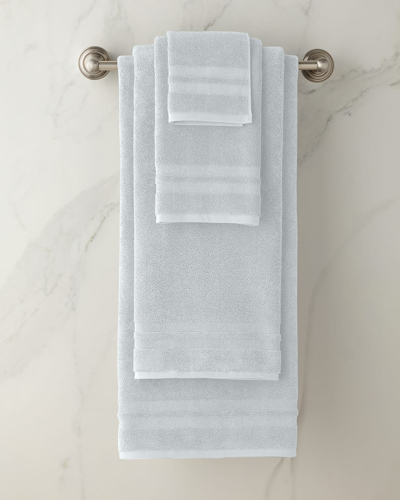 Shop Ralph Lauren Payton Bath Towel In Cottage Blue