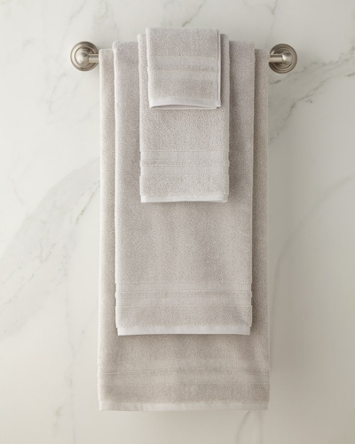 Shop Ralph Lauren Payton Bath Towel In Stone Gray