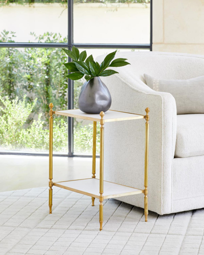 Shop William D Scott Acorn Brass Side Table