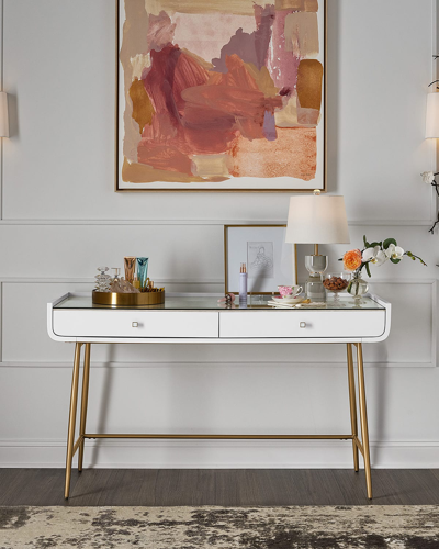 Shop Miranda Kerr Home Allure Vanity Desk In Gold