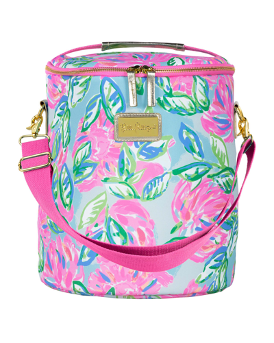 Shop Lilly Pulitzer Printed Beach Cooler In Totally Blossom
