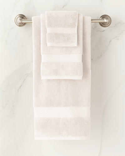 Shop Kassatex Atelier Bath Towel In Ivory