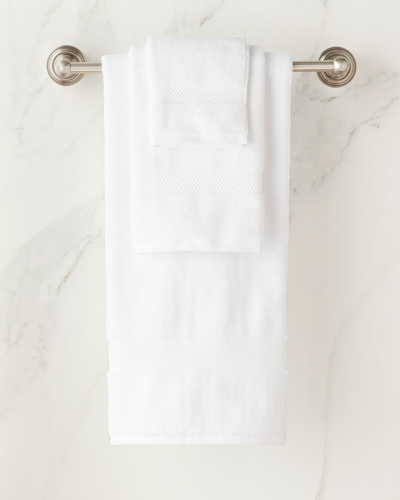 Shop Kassatex Atelier Wash Towel In White