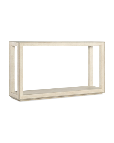 Hooker Furniture Cascade Collection Console Table In Taupe