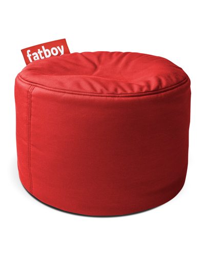 Shop Fatboy Point Outdoor Ottoman In Red