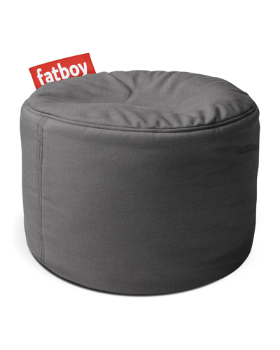 Shop Fatboy Point Outdoor Ottoman In Charcoal