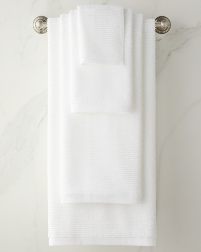 Shop Matouk Aman Hand Towel In White