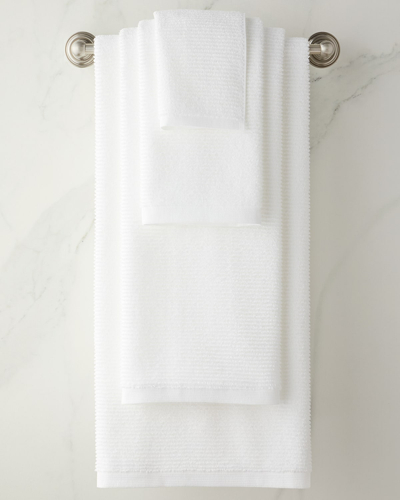 Shop Matouk Aman Bath Towel In White