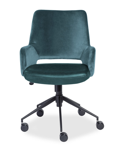 Shop Euro Style Desi Tilt Office Chair In Blue