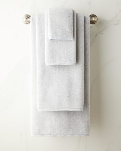 Shop Matouk Marcus Collection Luxury Hand Towel In Pool