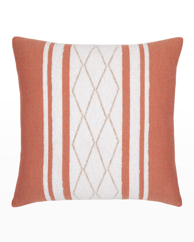 Shop Elaine Smith Encounter Decorative Pillow In Clay
