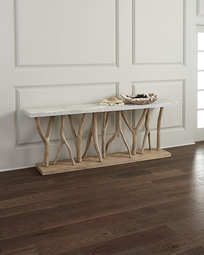 Hooker Furniture Surfrider Console Table In Beige