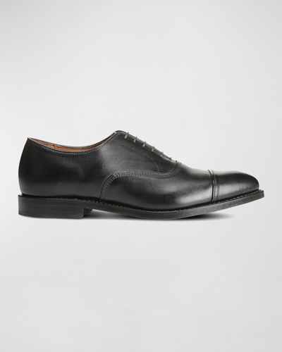 Shop Allen Edmonds Men's Park Avenue Leather Oxford Shoes In Black