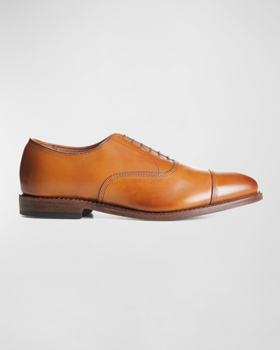 Shop Allen Edmonds Men's Park Avenue Leather Oxford Shoes In Walnut