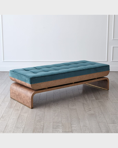 Shop Global Views Ives Dragonfly Daybed In Teal